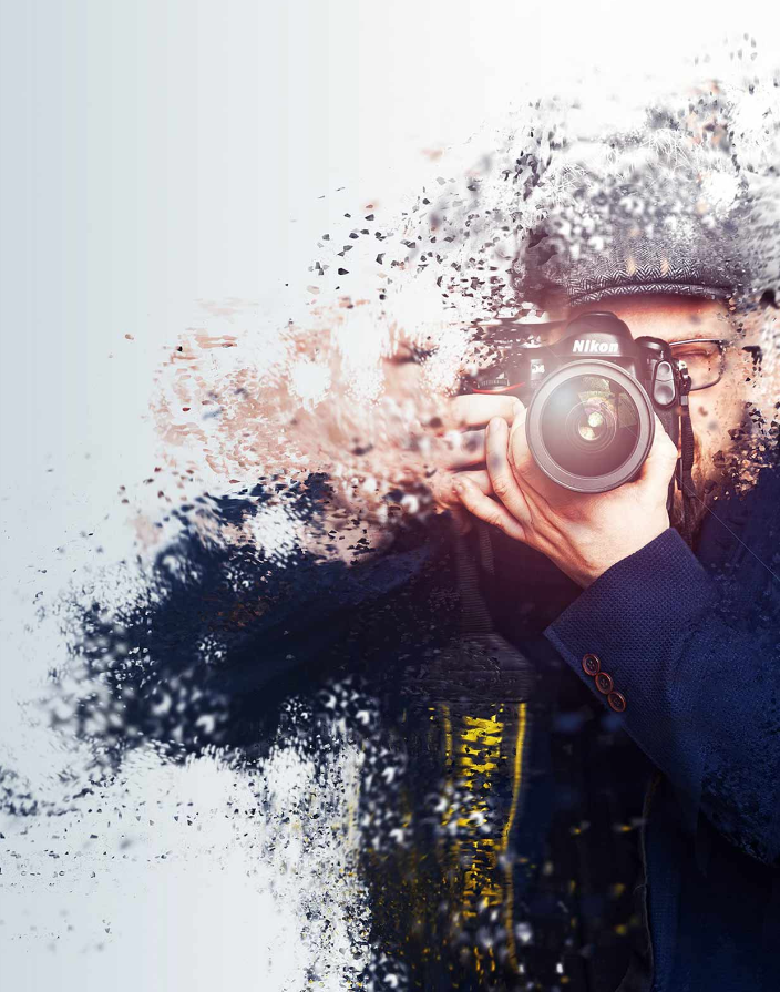 Andreas Schleifer beim Fotografieren